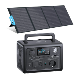 image groupe éléctrogène solaire + panneau solaire 120 W