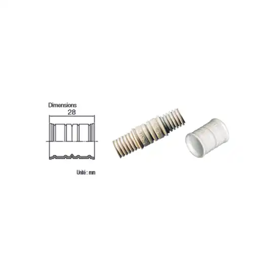 Raccord tuyau condensat DHJ-16 D.24,4 CBM - CLI04615