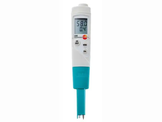 Testo 206-pH1 - Appareil de mesure du pH et de la température pour liquides Testo - 05632061